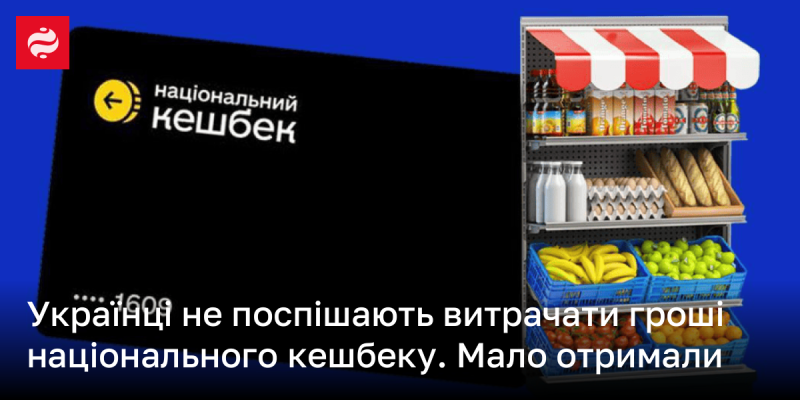 Українці обережно ставляться до витрат на національний кешбек, оскільки отримали його в невеликій кількості.